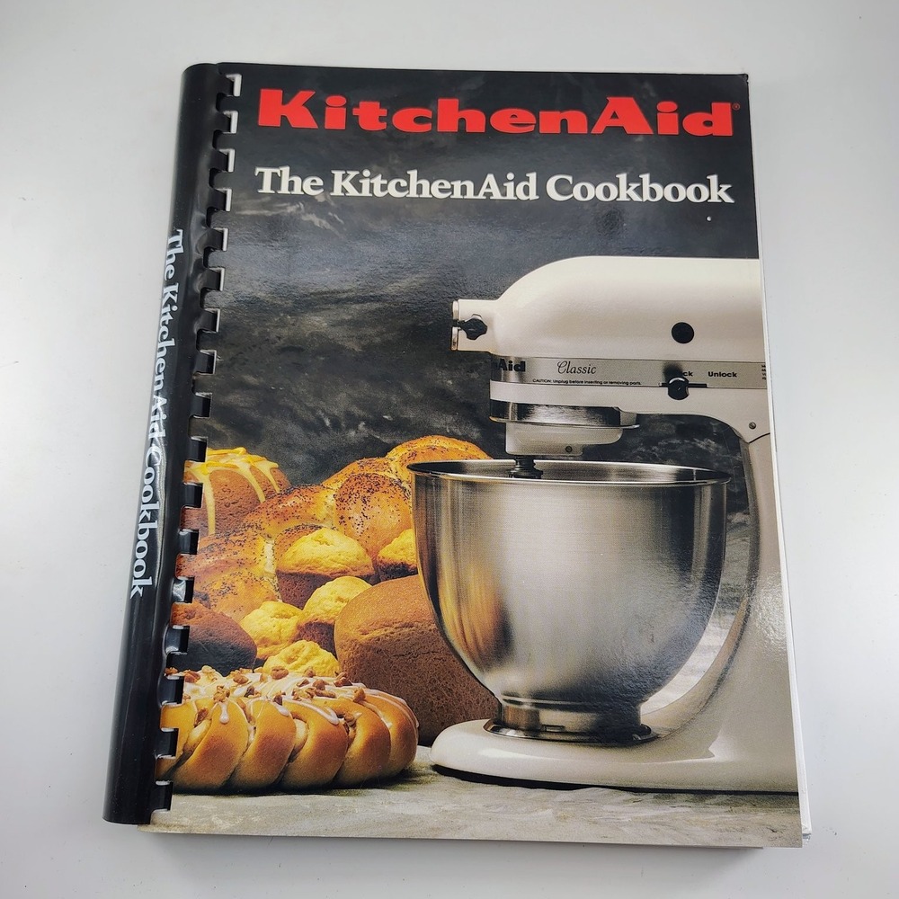 The KitchenAid Cookbook Spiral-Bound Baking Recipes KitchenAid Mixer Vintage